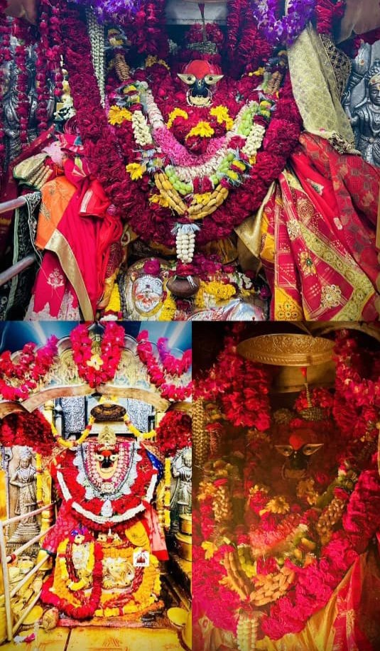 नवरात्रि के प्रथम दिन मां विंध्यवासिनी के दरबार में दर्शन के लिए भक्तों का उमड़ा जनसैलाब