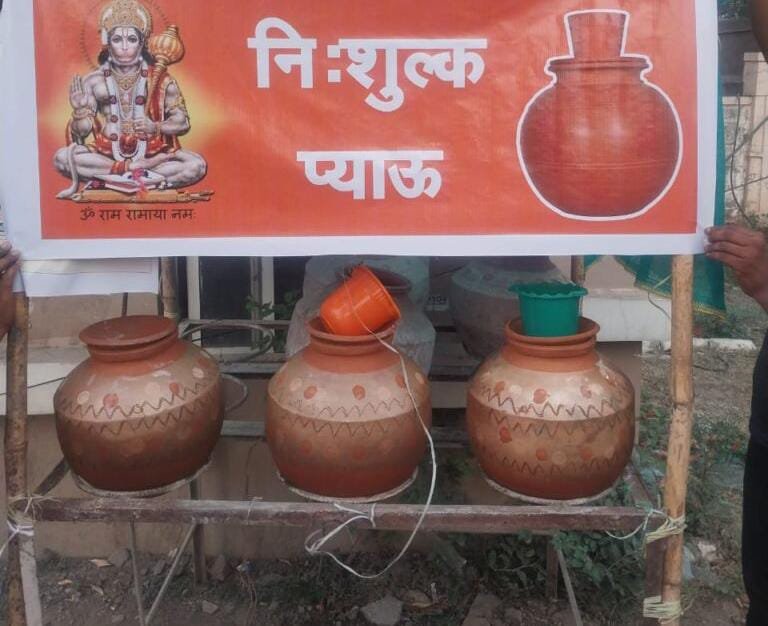 गर्मी से सूखने लगे हलक, नहीं है देवीगंज मे प्याऊ